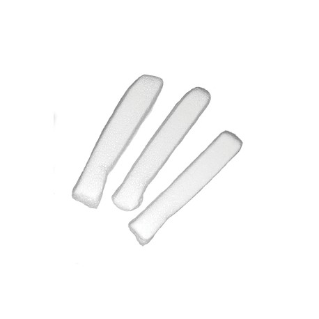 Bouchon de saignement de nez,rouleaux de coton dentaire, 5 paquets de coton de saignement de nez, doux pour la peau, bouchon de sang nasal doux, tampon de saignement de nez en coton