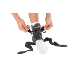 HG80 PREMIUM SOFT ANKLE BRACE W/ STRAPS - ATTELLE DE CHEVILLE LÉGÈRE (MUELLER)  