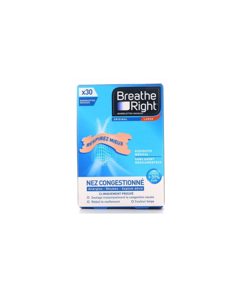 BANDELETTES NASALES 10 UNITES