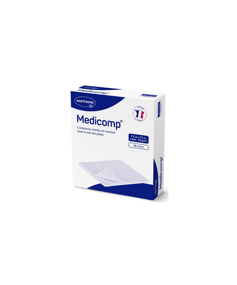 Compresses de gazes stériles 7.5 cm  - HARTMANN -