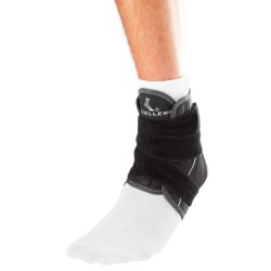 HG80 PREMIUM SOFT ANKLE BRACE W/ STRAPS - ATTELLE DE CHEVILLE LÉGÈRE (MUELLER)  